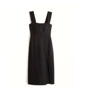 Abercrombie wide strap midi dress XS